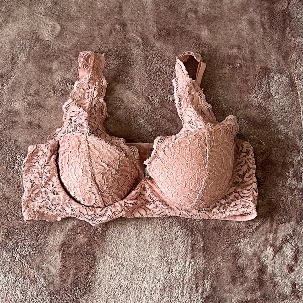 Lace Pink Bralette